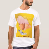 Reisposter van Saudi-Arabië met illustraties. T-shirt (Voorkant)