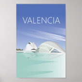 Reisposter van Valencia Poster (Voorkant)