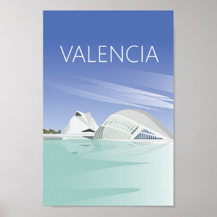 Reisposter van Valencia Poster