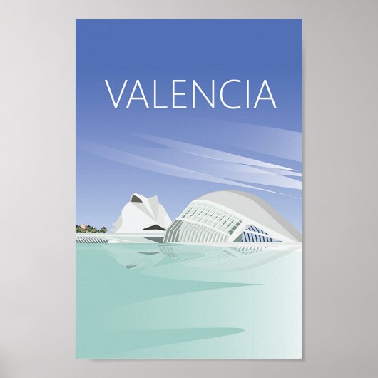 Reisposter van Valencia Poster (Voorkant)
