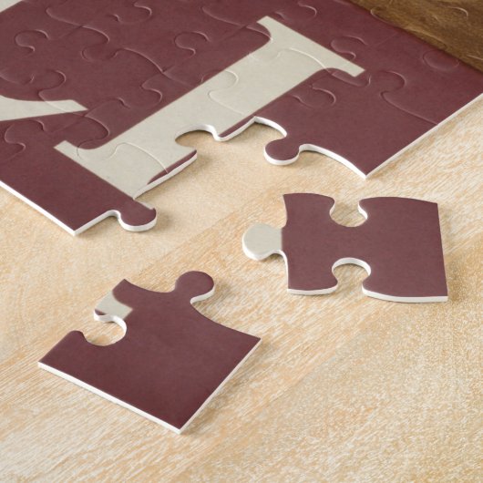 Reisposter van Vesuvius en de baai van Napels Legpuzzel (Zijkant)