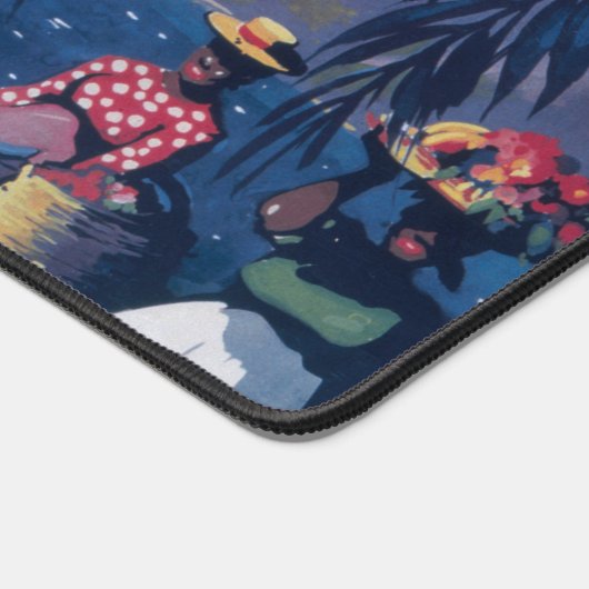 Reisposter van watervliegtuig vliegend over Caribi Bureaumat (Hoek)