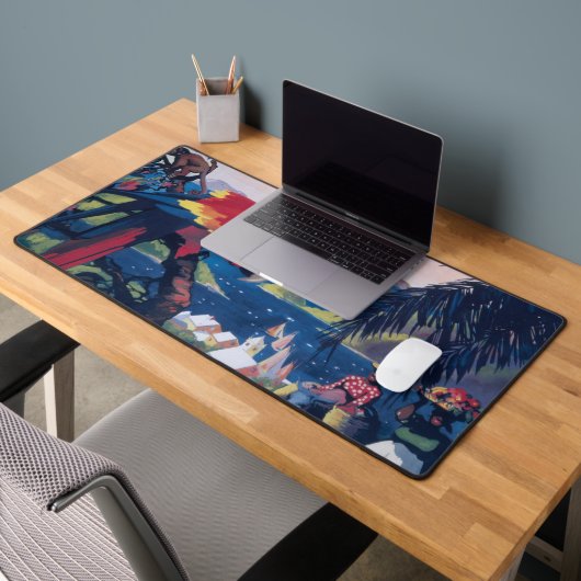 Reisposter van watervliegtuig vliegend over Caribi Bureaumat (Kantoor 2)