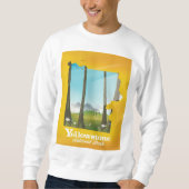 Reisposter van Yellowstone National Park. Trui (Voorkant)