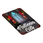 Reisposter Vaticaanstad cartoon Magneet (Rechterzijde)