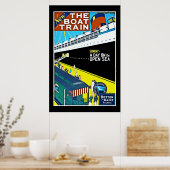 Reisposter Vintage Boston Maine Railroad Poster (Keuken)