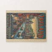 Reisposter Vintage Ierland Legpuzzel (Horizontaal)
