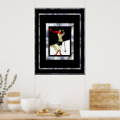 Reisposter Vintage Saint Croix Skien 3 Poster (Keuken)