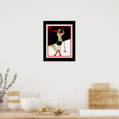 Reisposter Vintage Saint Croix Skien 3 Poster (Keuken)