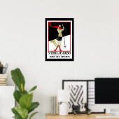 Reisposter Vintage Saint Croix Skiën Poster (Thuiskantoor)