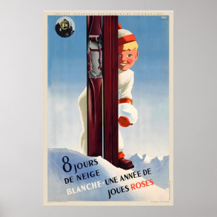 Reisposter Vintage Trein Reizen Spoorweg Vintage S Poster