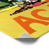 Reisposter voor acapulco poster (Hoek)