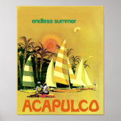 Reisposter voor acapulco poster (Voorkant)