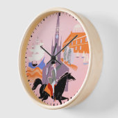 Reisposter voor Allegheny Airlines naar Boston (Hoek)