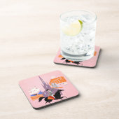 Reisposter voor Allegheny Airlines naar Boston Bier Onderzetter (Rechterzijde)