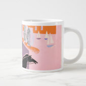 Reisposter voor Allegheny Airlines naar Boston Grote Koffiekop (Rechts)