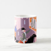 Reisposter voor Allegheny Airlines naar Boston Koffiemok (Center)