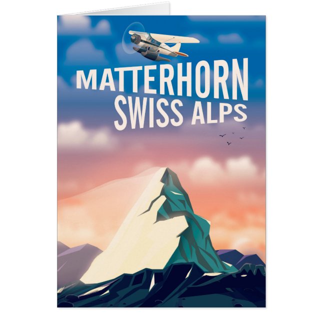 Reisposter voor Alps Matterhorn (Voorkant)