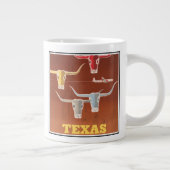 Reisposter voor American Airlines naar Texas Grote Koffiekop (Rechts)