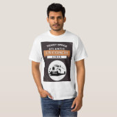 Reisposter voor Amerikaanse coach T-shirt (Voorkant volledig)