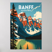 Reisposter voor Banff National Park Poster (Voorkant)