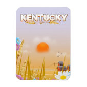 Reisposter voor Boerderij met Kentucky Cute Magneet (Verticaal)