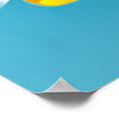 Reisposter voor cartoon van filipijnen Mindanao Poster (Hoek)