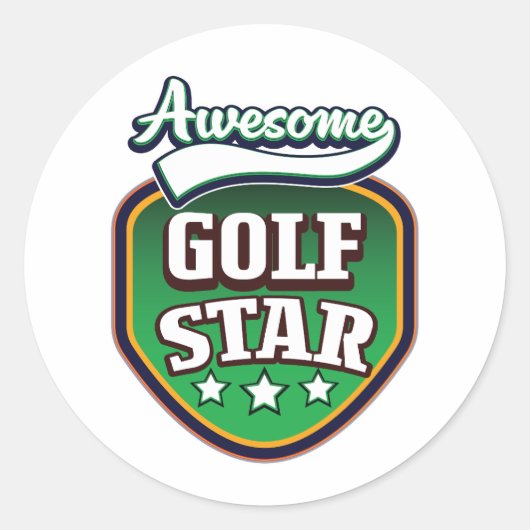 Reisposter voor Chicago Illinois USA Ronde Sticker (Voorkant)