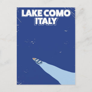 reisposter voor como itlay briefkaart