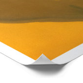 Reisposter voor Cortina d'Ampezzo, Italië. Poster (Hoek)
