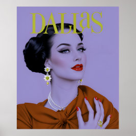Reisposter voor Dallas Poster