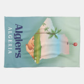 Reisposter voor de Algerijnse kaart Theedoek (Horizontaal)
