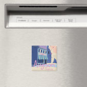 Reisposter voor de cartoon van Avignon France Magneet (Insitu (Vaatwasser))