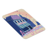 Reisposter voor de cartoon van Avignon France Magneet (Rechterzijde)