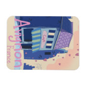 Reisposter voor de cartoon van Avignon France Magneet (Horizontaal)