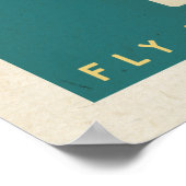 Reisposter voor de Honolulu-luchtvaart Poster (Hoek)