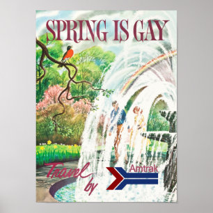  reisposter voor de lente poster