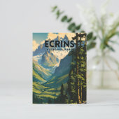 Reisposter voor Ecrins National Park Briefkaart (Staand voorkant)