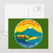 Reisposter voor Fiji Briefkaart (Voorkant / Achterkant)