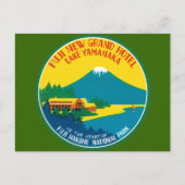 Reisposter voor Fiji Briefkaart (Voorkant)