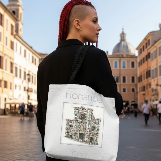 Reisposter voor Florence Italië Tote Bag