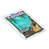 Reisposter voor Florida Retro-stijl Magneet (Rechterzijde)