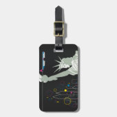 Reisposter voor Flying Northwest Airlines Bagagelabel (Voorkant verticaal)