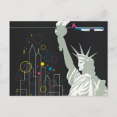 Reisposter voor Flying Northwest Airlines Briefkaart (Voorkant)