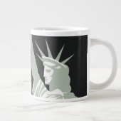 Reisposter voor Flying Northwest Airlines Grote Koffiekop (Rechts)