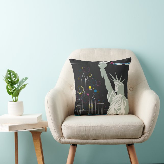 Reisposter voor Flying Northwest Airlines Kussen (Stoel)