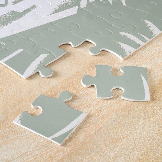 Reisposter voor Flying Northwest Airlines Legpuzzel (Zijkant)