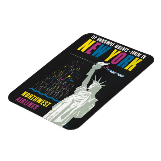 Reisposter voor Flying Northwest Airlines Magneet (Linkerzijde)