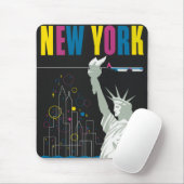 Reisposter voor Flying Northwest Airlines Muismat (Met muis)