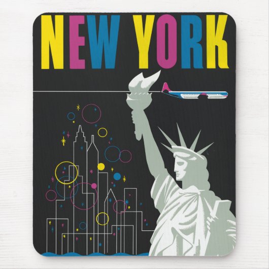 Reisposter voor Flying Northwest Airlines Muismat (Voorkant)